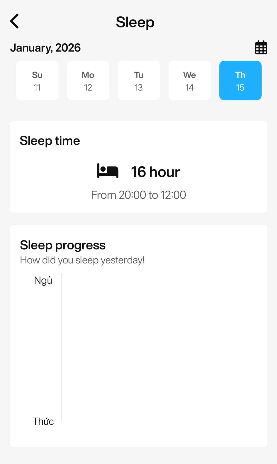 Sleep Tracking