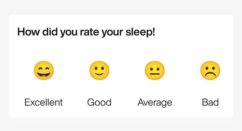 Rate Your Sleep